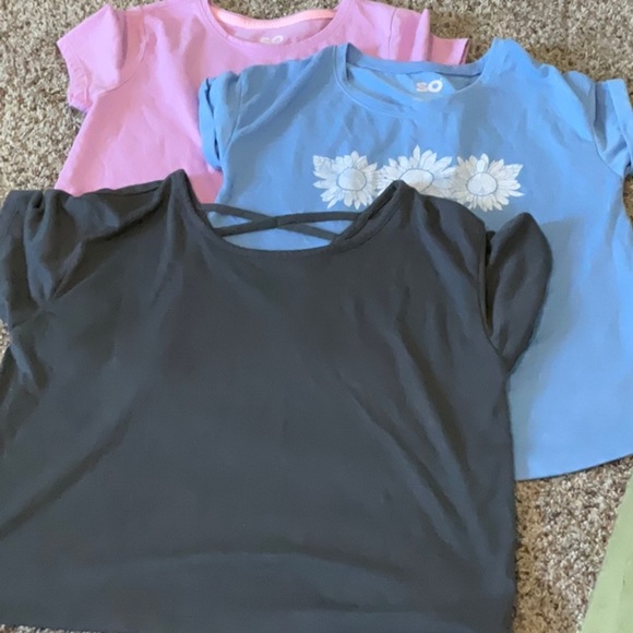 SO Black and Blue Short Sleeve Tees - Picture 1 of 8